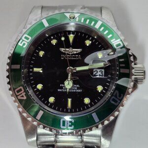 Invicta Pro Diver Men's Watch - 40mm, Black, Green (47353)